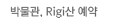 박물관, 스위스Rigi산, 공연, 전시회예약